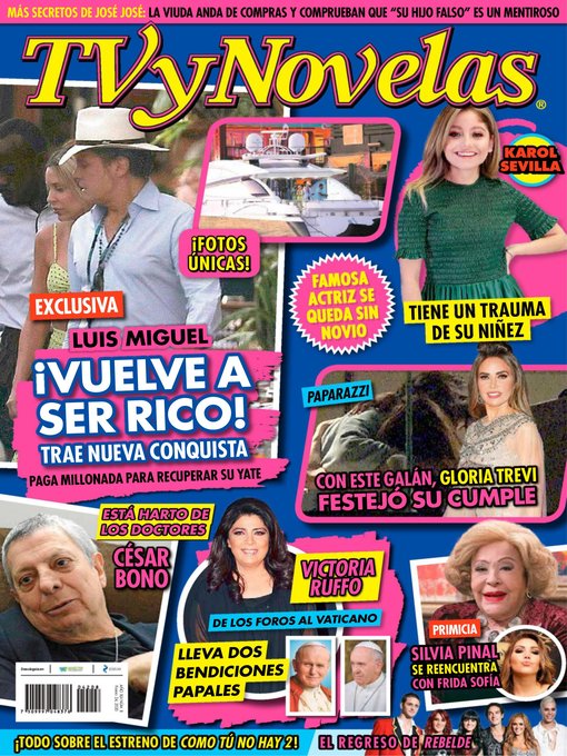 Cover image for TVyNovelas